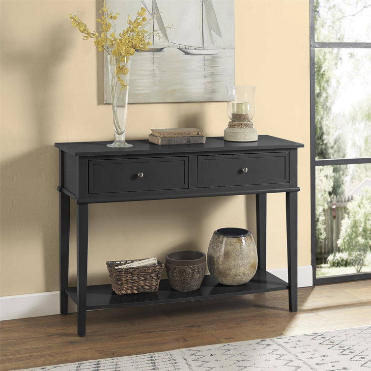 Wayfair grey console deals table